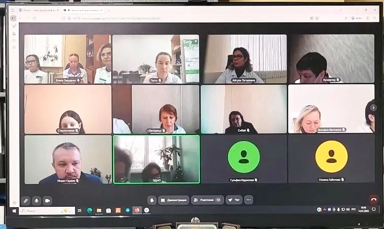 Еженедельное совещание с филиалами Центра