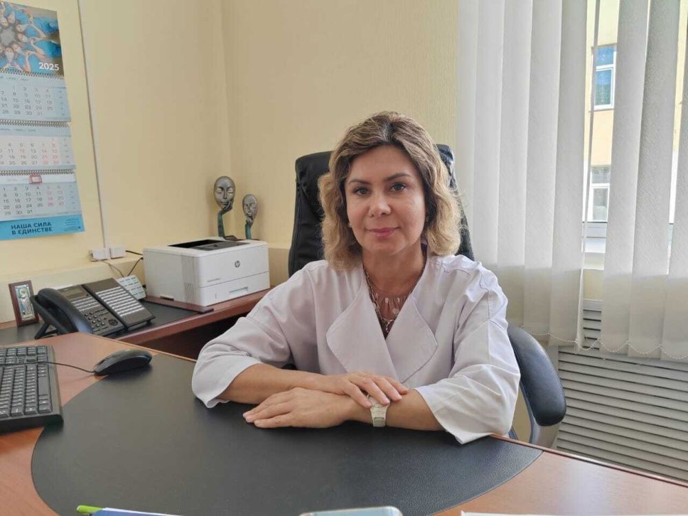 Сегодня главный врач Айгуль Галиева провела прямой эфир на платформе Яндекс Телемост