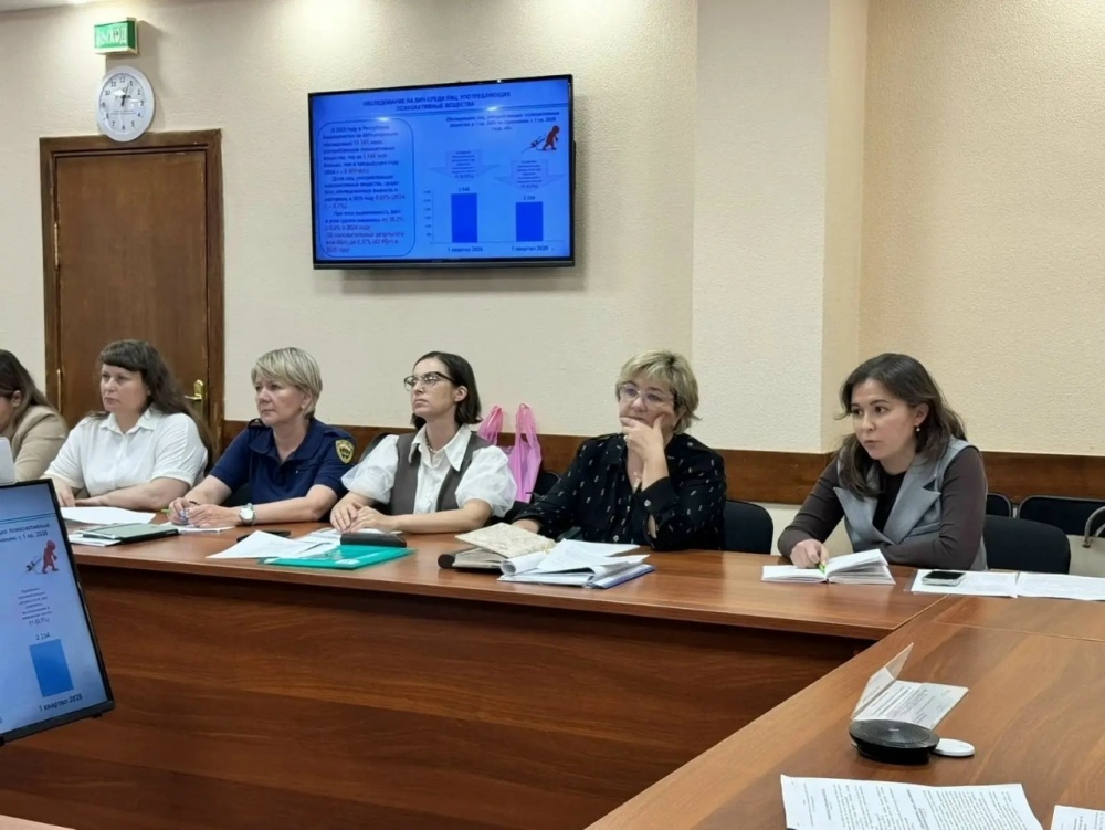 Участие в Антинаркотической комиссии Октябрьского района ГО г. Уфа