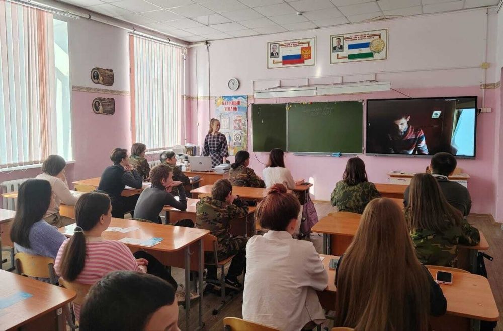 Лекция по профилактики ВИЧ-инфекции для учащихся школы № 80 имени Матросова г. Уфа